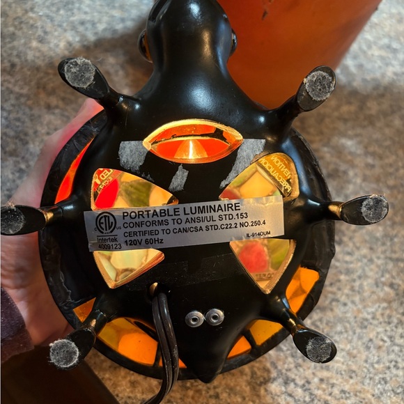 Vibrant Stained Glass Ladybug Art Piece - Picture 3 of 5